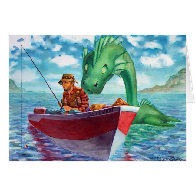 Cartão Pesca (Frente Horizontal)