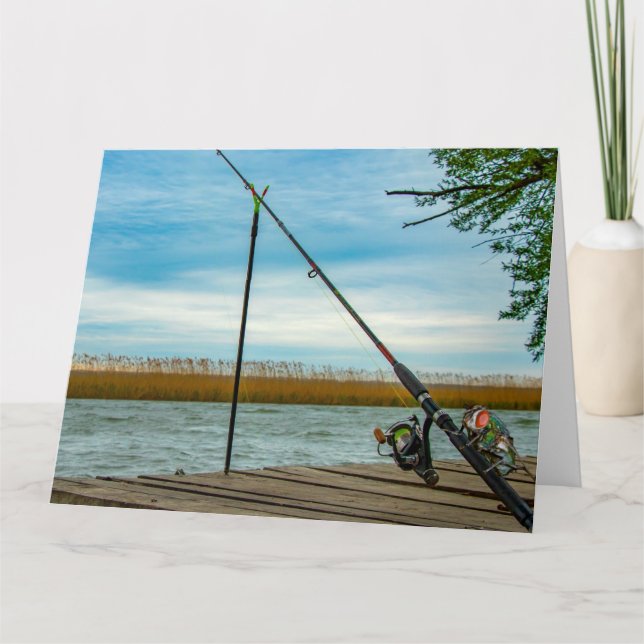 Cartão Pesca com mosca (Frente)