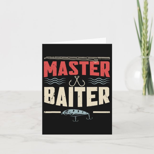 Cartão Pesca de Byiter Mestre (Frente)