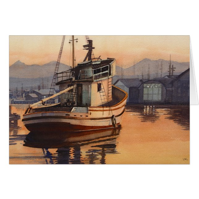 Cartão Pesca de Goin (Frente horizontal)