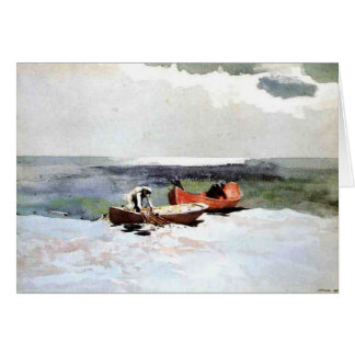 Cartão Pesca de mar profundo