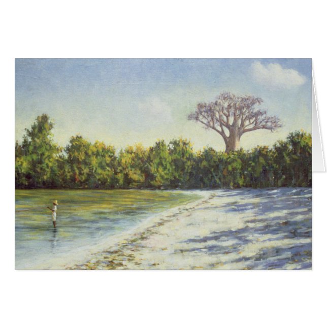 Cartão Pesca em África 1996 (Frente Horizontal)