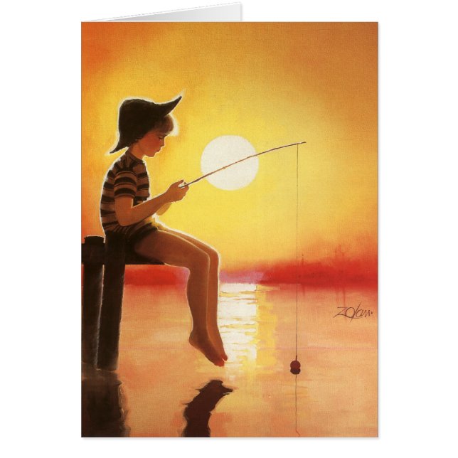 Cartão Pesca ida (Frente)