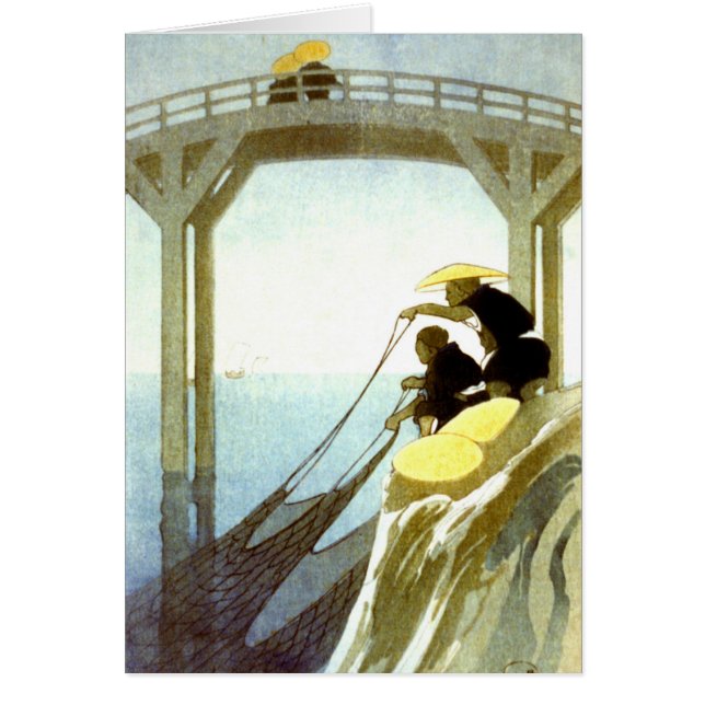 Cartão Pesca líquida 1913 (Frente)