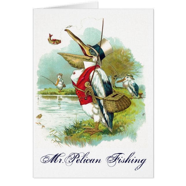 CARTÃO PESCA PELICAN (Frente)