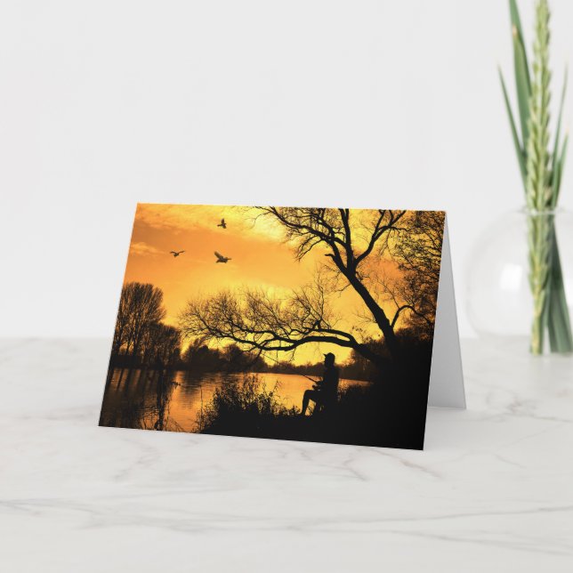 Cartão Pesca solar (Frente)