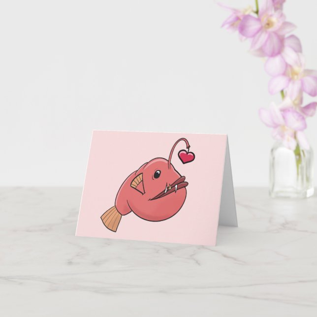 Cartão Pescador apaixonado (Orquídea)