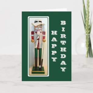 Cartão Pescador Nutcracker Happy Birday