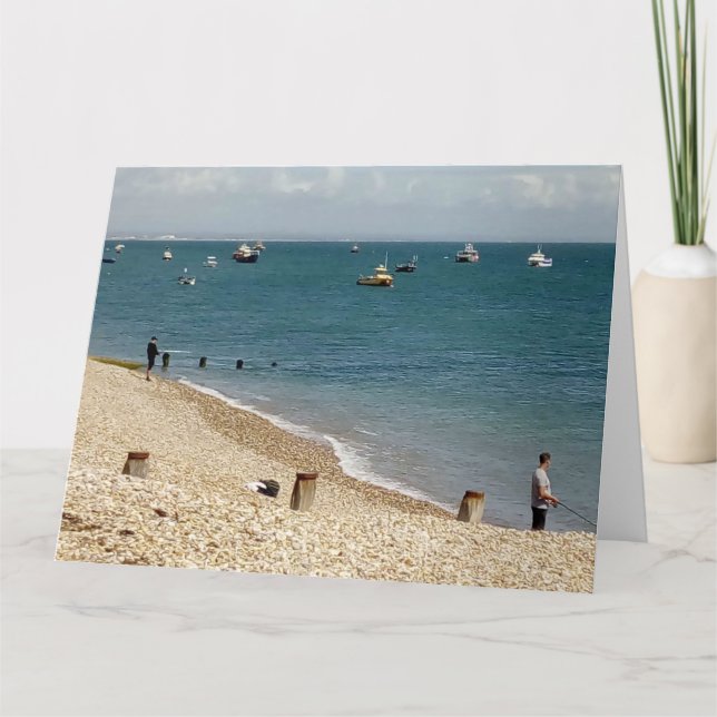 Cartão Pescar o Maior Esporte (Frente)