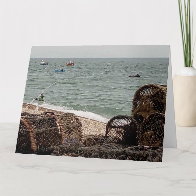 Cartão Pescar o Maior Esporte (Frente)