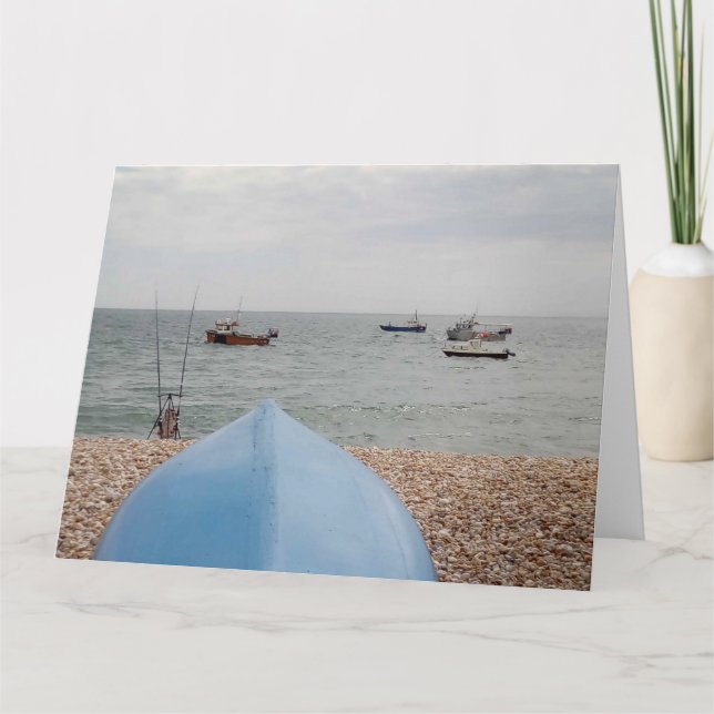 Cartão Pescar o Maior Esporte (Frente)