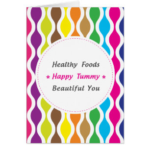 Cartão Peso & saúde conscientes