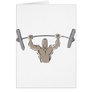 Cartão Pesos de elevação