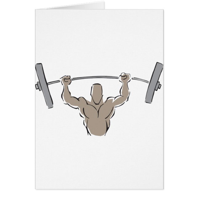 Cartão Pesos de elevação (Frente)