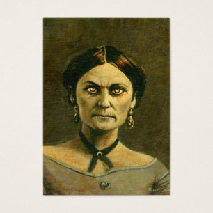 Cartão Pessoal de Lady ACEO, Zombie Vitoriana