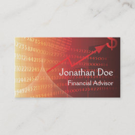 Cartão Pessoal do Financial Advisor