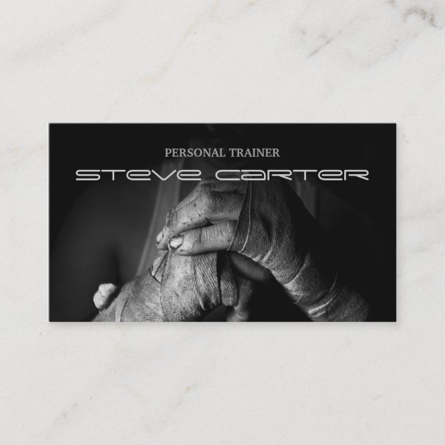 Cartão pessoal profissional de encaixotamento do (Frente)