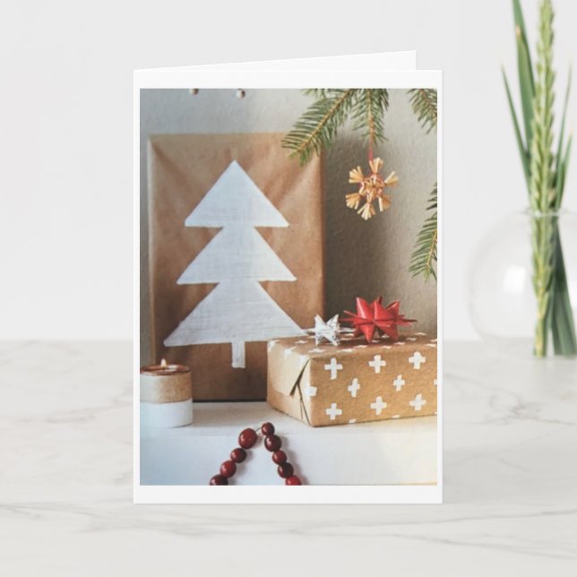 CARTÃO **PESSOAS ESPECIAIS EM TEMPO ESPECIAL** NATAL (Frente)