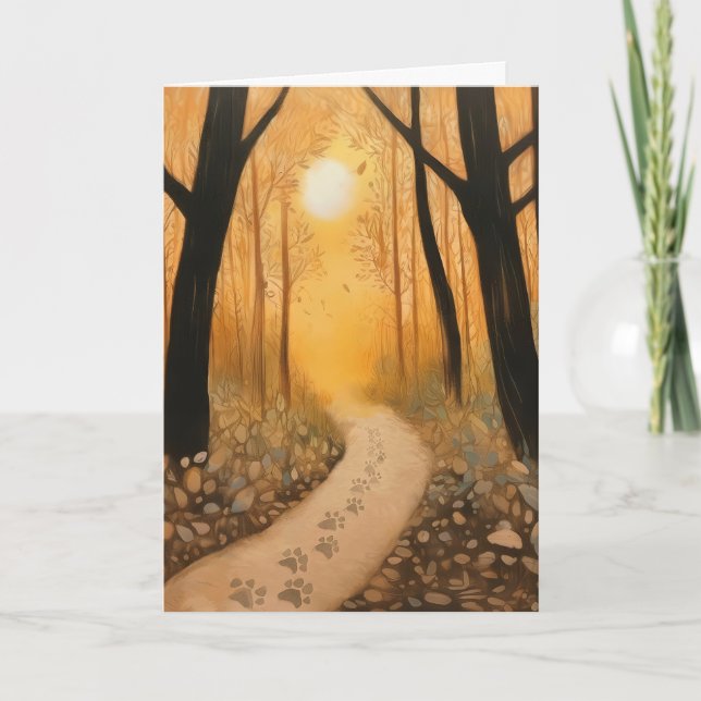 Cartão Pet Condolence (Frente)