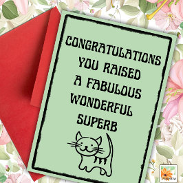 Cartão Pet Feliz Dia de as mães de Peles Engraçado Pente 