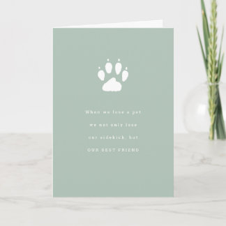 Cartão Pet Losch Sidech Sage Green