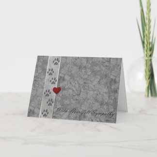 Cartão Pet loss Sympathy