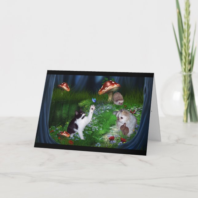 Cartão Pet Loss Sympathy Card for Pets (Frente)