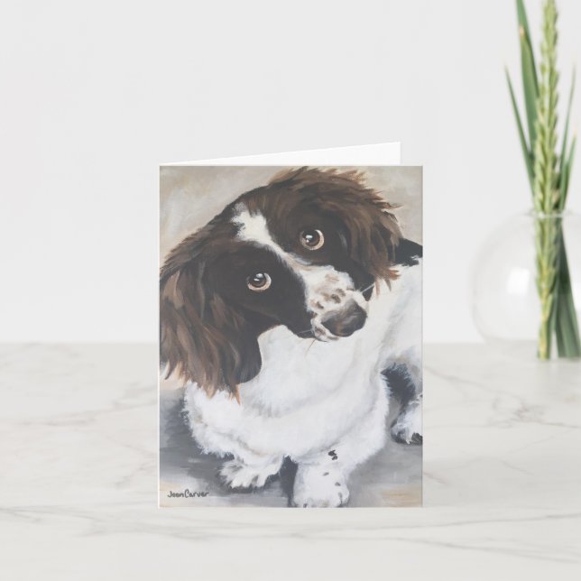 Cartão Pet Portrait - Otis (Frente)