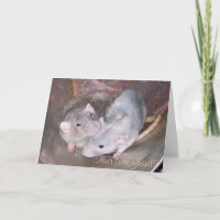Pet Rat Anniversary Card