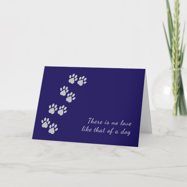 Cartão Pet Symapthy Card (Frente)