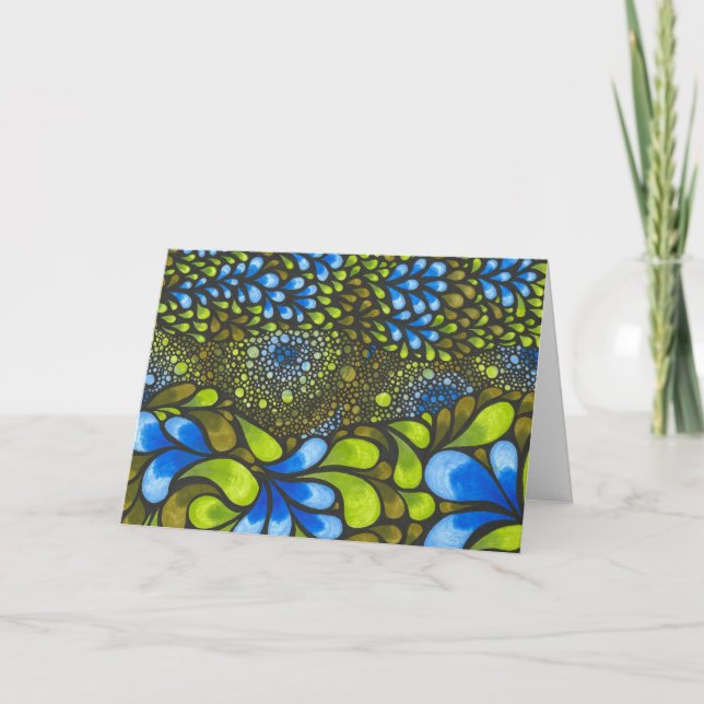 Cartão Petals - Greeting Card (Frente)