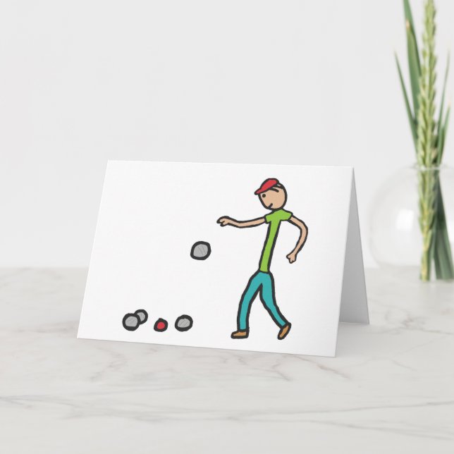 Cartão Petanque (Frente)