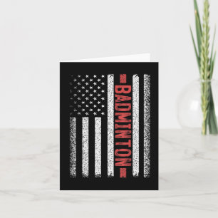 Cartão Peteca Bandeira Americana 4 De Julho Peteca Jogo