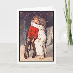 Cartão Peter Pan and Wendy by Alice B. Woodward