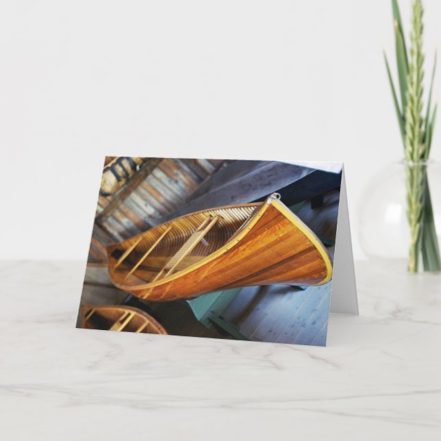 Cartão Peterborough Canoe (Frente)