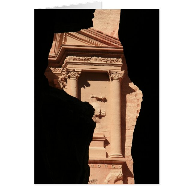 Cartão petra tesouros vislumbrados (Frente)