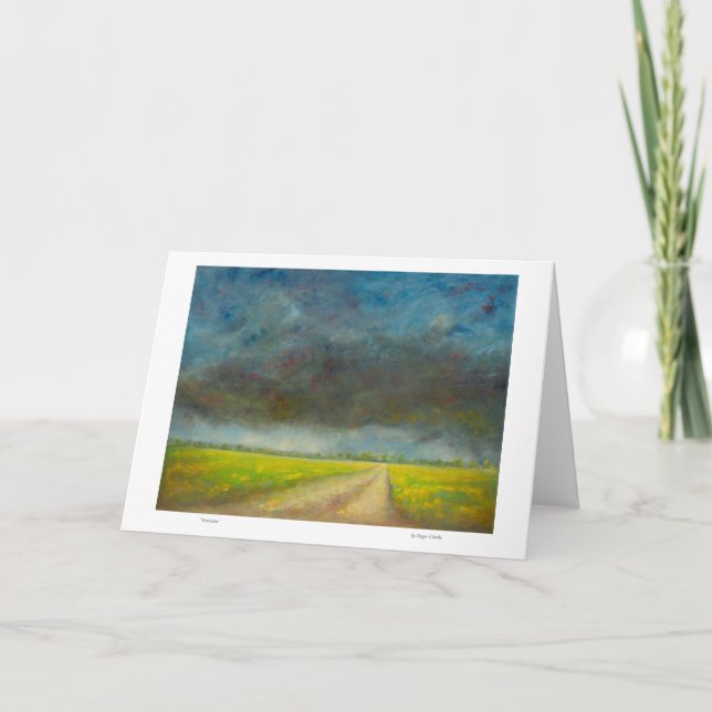 Cartão Petrichor (Frente)