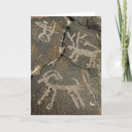 Cartão Petroglyph Notecard