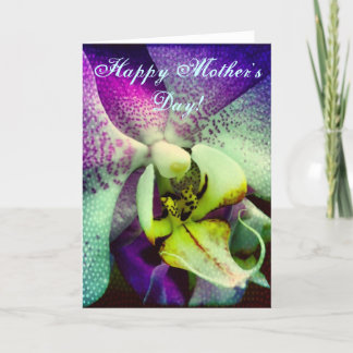 Cartão Phalenopsis Orchid Happy Mother's Day Card