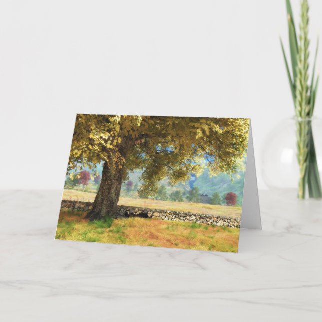 Cartão Phantastes: sob a placa de árvore faia (Frente)