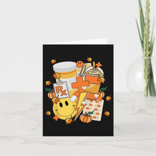 Cartão Pharmacy Tech Technicist Student Fall V (Frente)