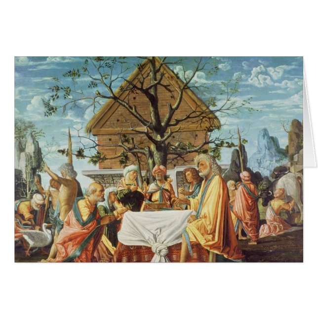 Cartão Philemon e Baucis, c.1500 (Frente Horizontal)