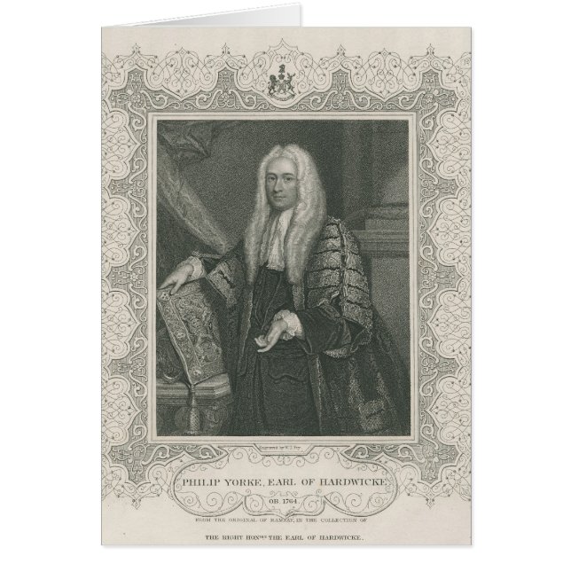 Cartão Philip Yorke (Frente)