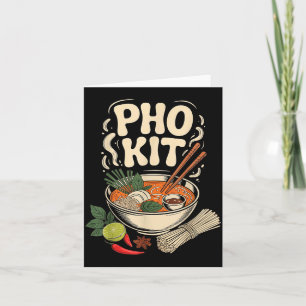 Cartão Pho Kit Sopa Vietnamita de Macarrão com Ervas Lima