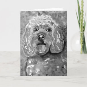 Cartão PhoebethePrincess, Cavapoo, Greetings Card