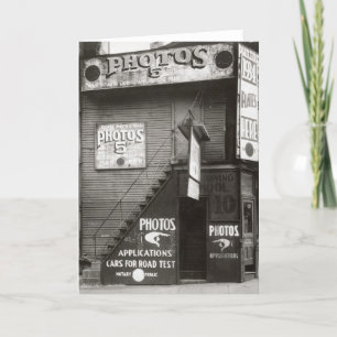 Cartão Photo Studio, 1934