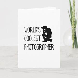 Cartão Photographer HeartBeat Photography Cool Gift
