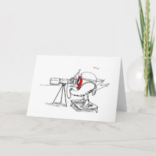 Cartão Photographer Robin