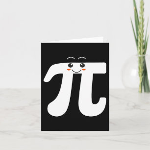 Cartão Pi Day Cute Pi Símbolo De Geek Matemático Estudant