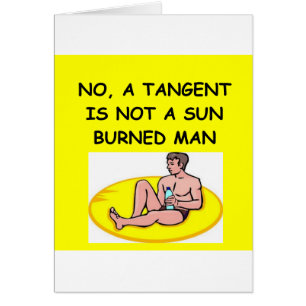 Cartão piada da matemática